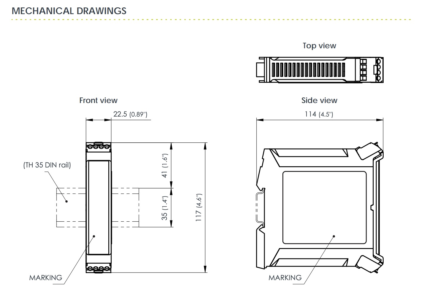 GSI127 galvanic separation unit